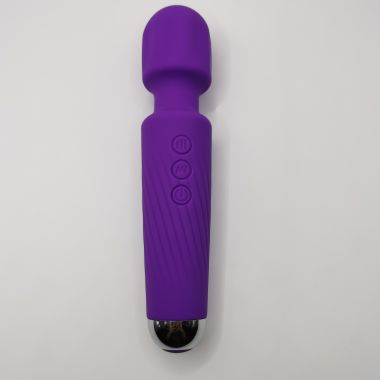 (女用器具)悦欣潮斜纹震动棒 紫色